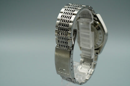 Exc+5 1970s SEIKO LORD MATIC 5606-7070 Automatic Silver Round 36mm Mens Watch