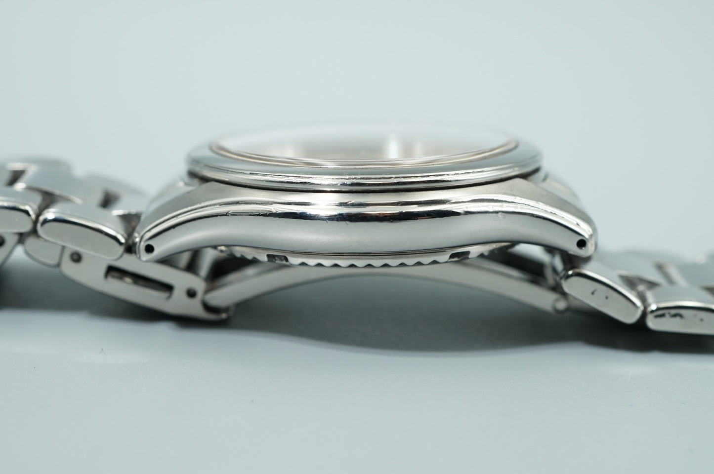 *NEAR MINT* Vintage 1997 SEIKO Grand 9F62-0A10 Qz Champagne Dial 35mm Mens Watch