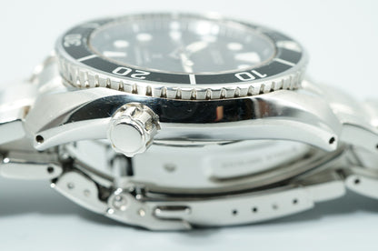 *MINT*  SEIKO  Prospex - 6R35-00A0 Automatic Black Dial Round 45mm Mens Watch