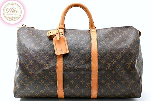Louis Vuitton Keepall 50 Monogram Boston Bag M41426 Auth Condition *AB* B0110