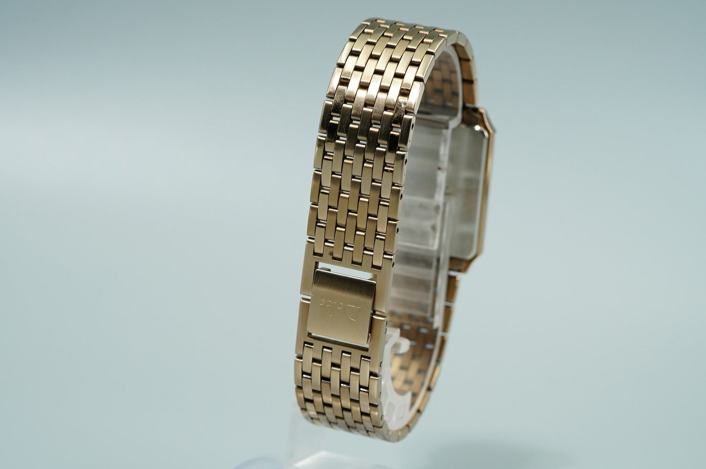 *TOP MINT* Vintage 1991 SEIKO Dolce  8N40-5050 Qz Gray Square 26mm Women Watch