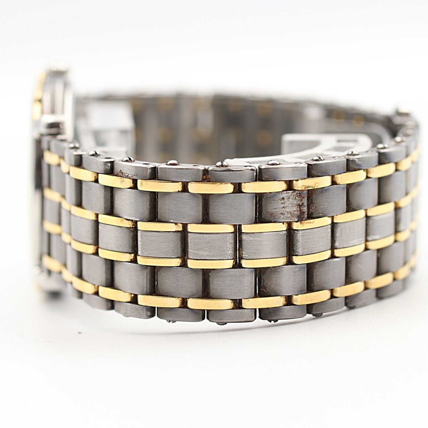 *Exc+5* Vintage 1990s SEIKO CREDOR 9571-6050 Qz Gray Dial Round 31mm Mens Watch