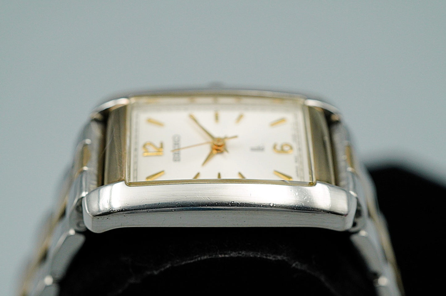 *Exc+5* Vintage 1995 SEIKO LUKIA 4N21-5260 Qz White Rectangle 19mm Women Watch