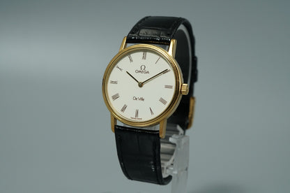 Exc+4 Vintage 1979 OMEGA De Ville Cal.625 Hand Wind White Round 32mm Mens Watch