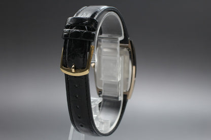 *MINT* Vintage 1982 SEIKO Dolce 6030-5320 Quartz Tank Shape Gold Dial Mens JAPAN