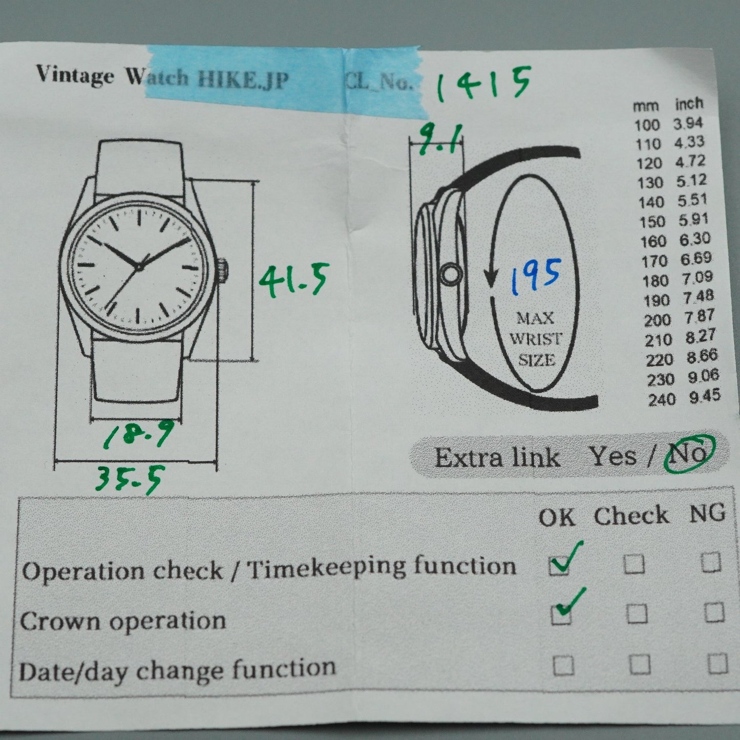 *Exc+5* Vintage SEIKO SKYINER J15006E Hand Winding White Round 36mm Mens Watch