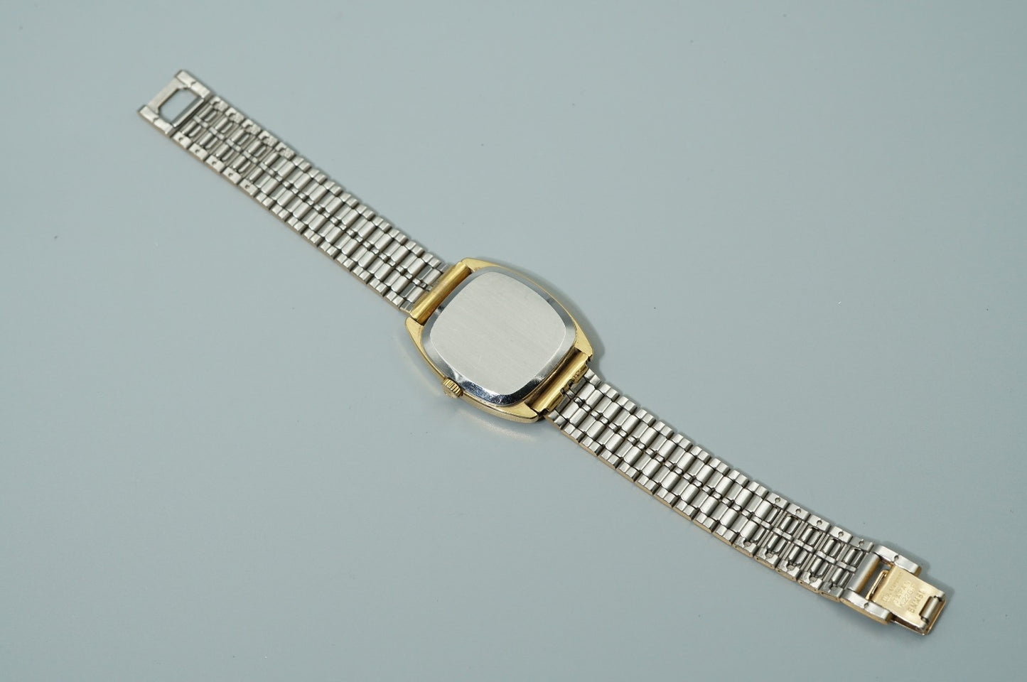 *Exc+5* Vintage 1970s OMEGA De Ville Cal.625 Hand Wind Gold Square Women Watch