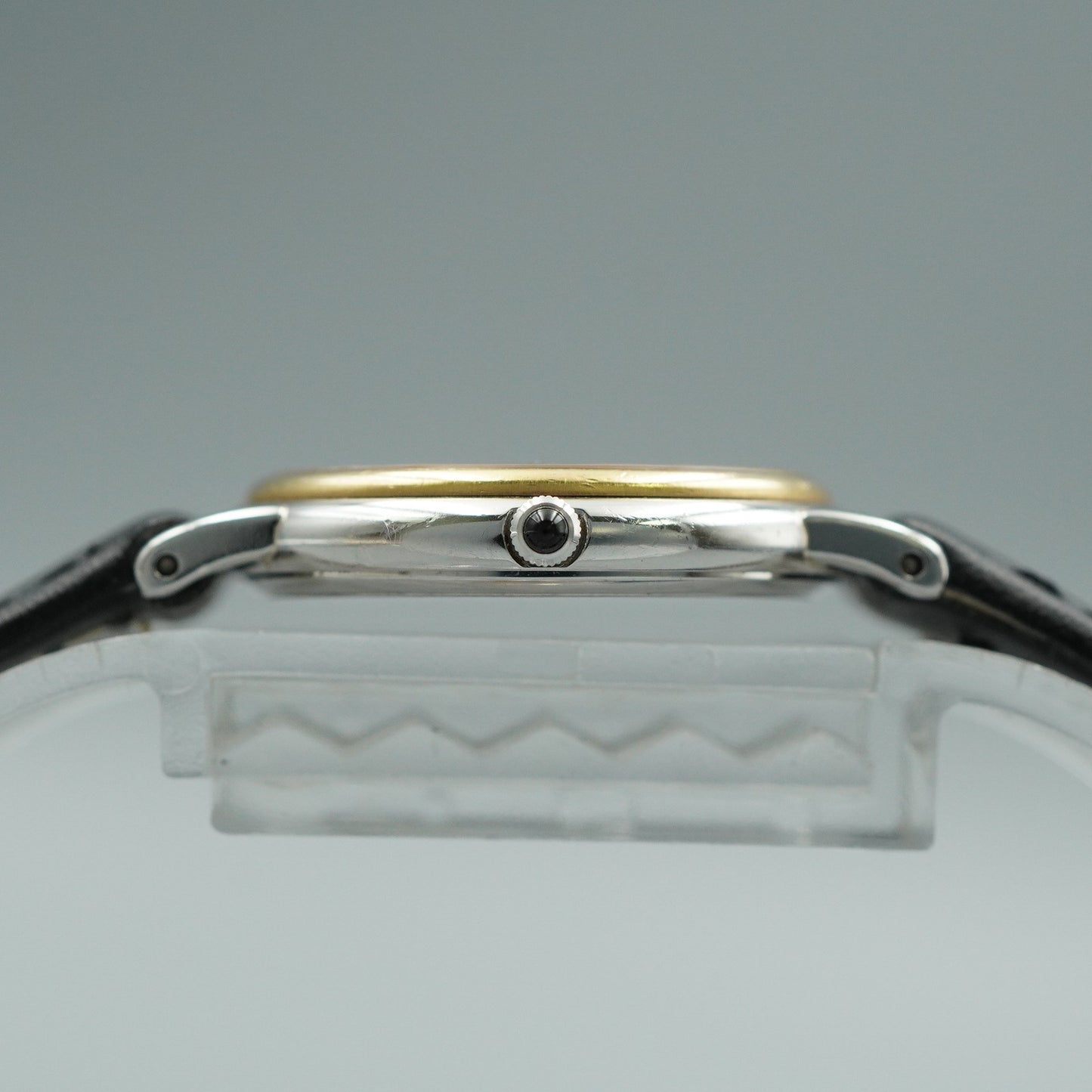 *NEAR MINT* Vintage SEIKO CREDOR 1271-0011 Quartz Silver Round 24mm Women Watch