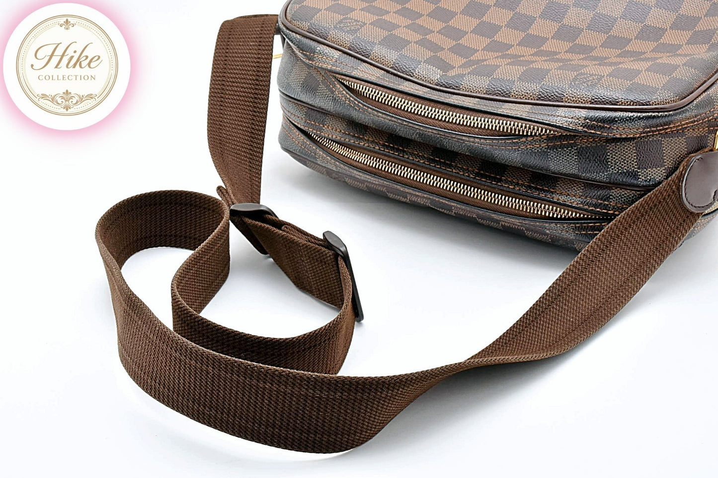 Louis Vuitton Reporter PM Damier Ebene Shoulder Bag N45253 Auth Condition *AB*