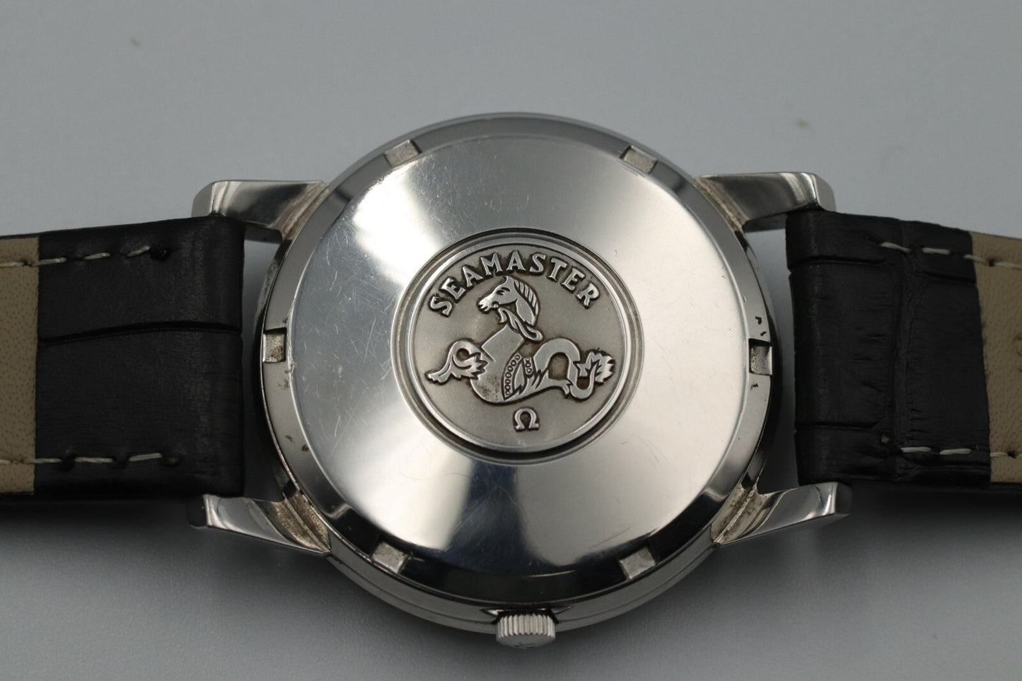 *MINT* Vintage OMEGA Seamaster Cal.562 Automatic Silver Dial 35mm Mens Watch