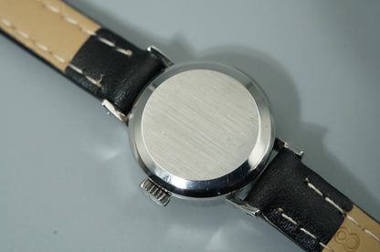N MINT Vintage 1972 OMEGA De Ville Cal.661 Automatic Silver 17mm Women Watch