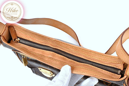 Louis Vuitton Hudson GM Monogram Shoulder Bag M40045 Authentic Condition *AB*
