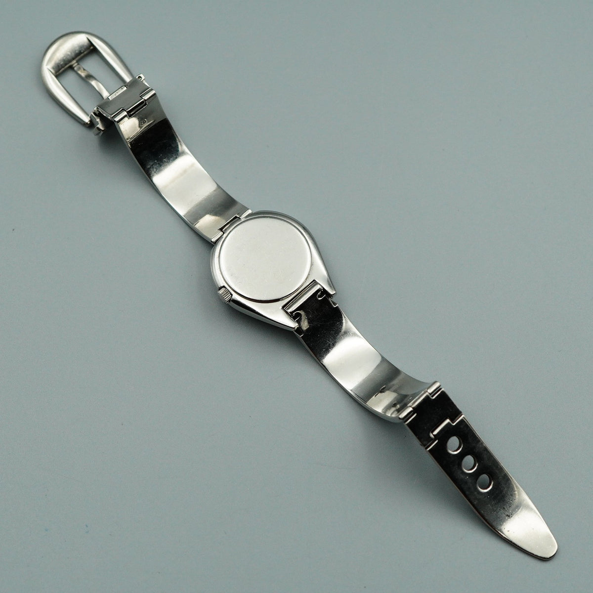 *Exc+5* GUCCI 6700L Quartz Black Dial Round 26mm Women,Ladies Watch