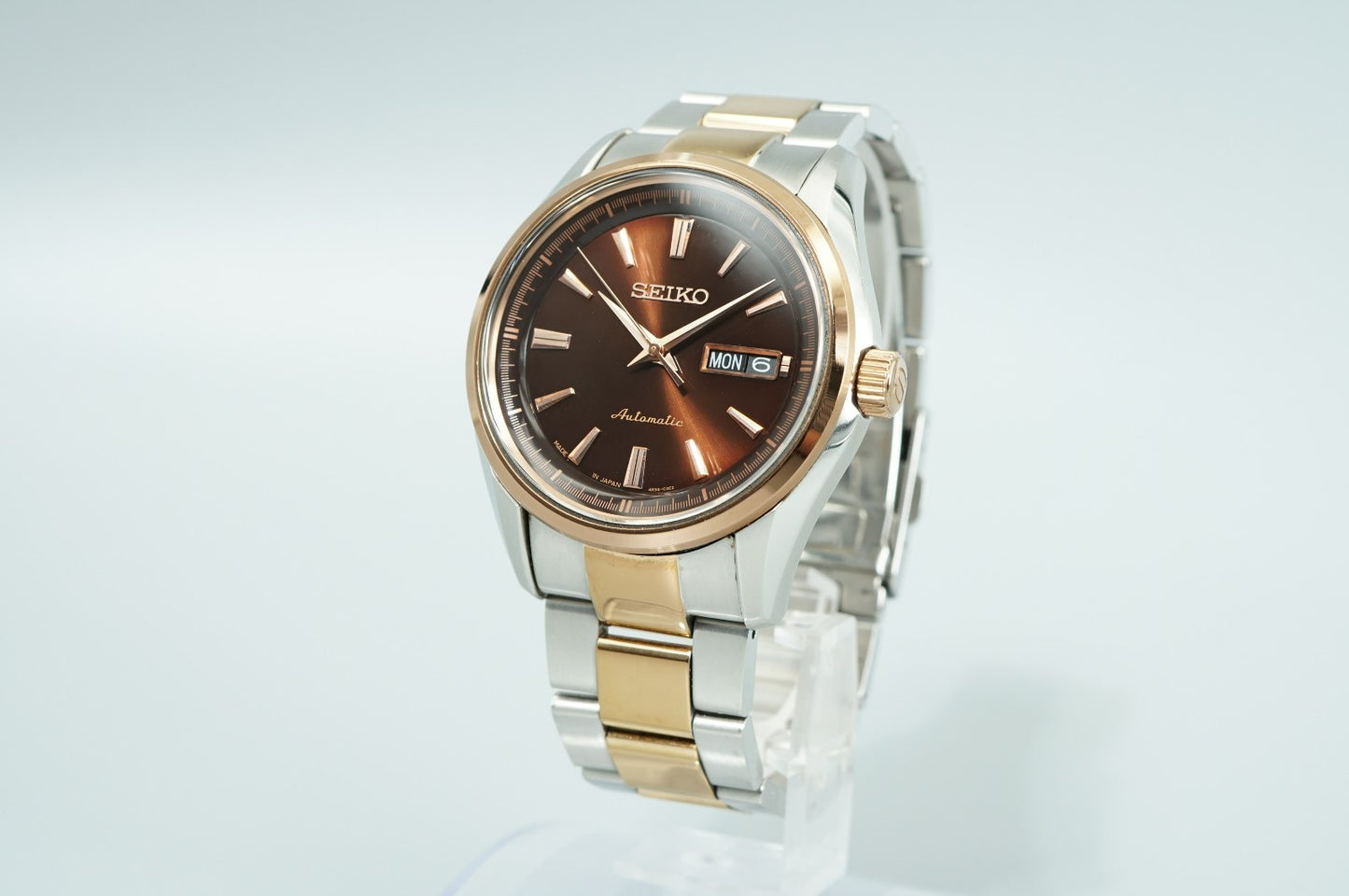 *NEAR MINT* SEIKO Presage 4R36-03H0 Automatic Brown Dial Round 42mm Mens Watch