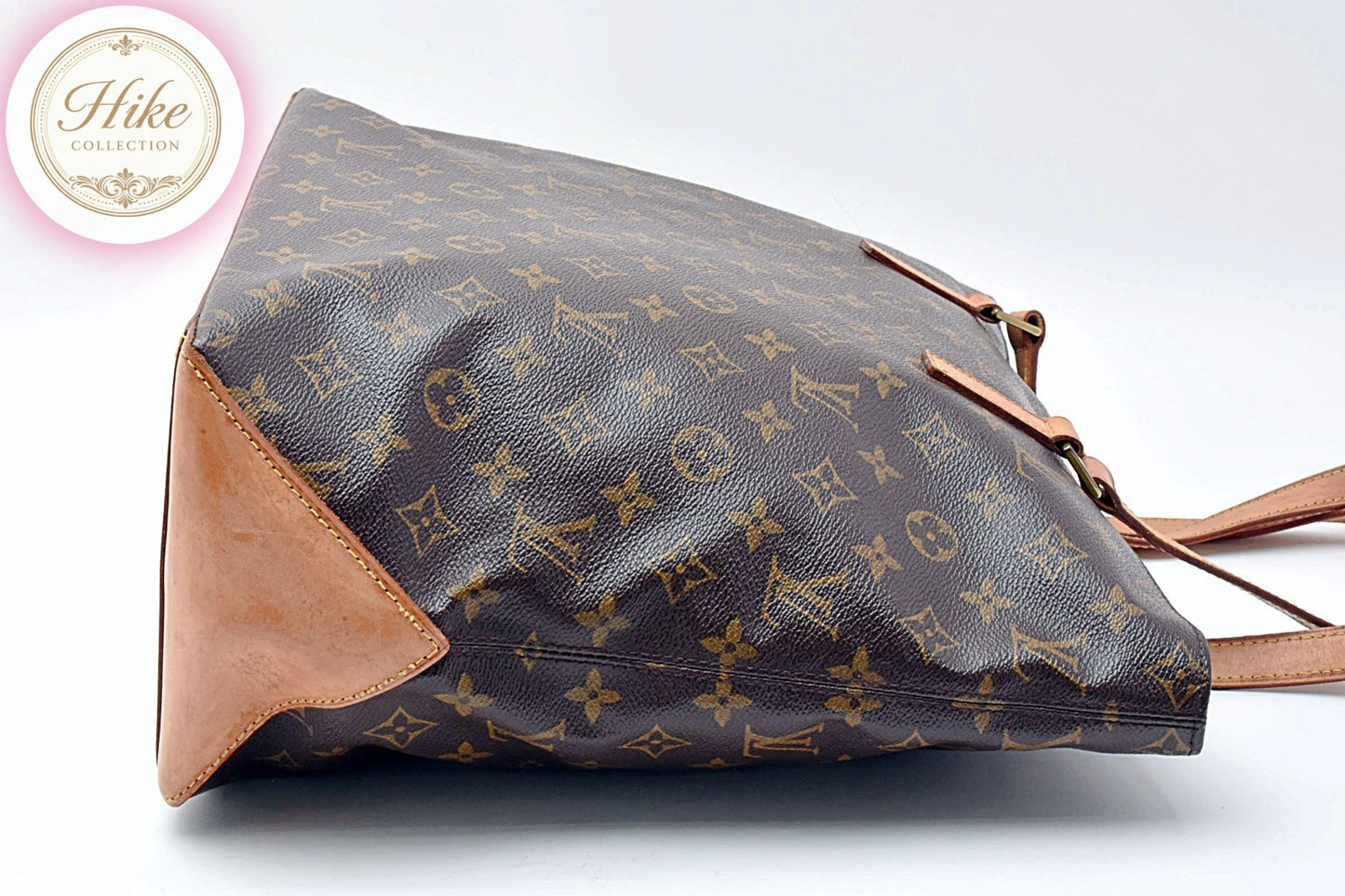 Louis Vuitton CABAS MEZZO Monogram Brown Tote Bag M51151 Authentic Condition SA