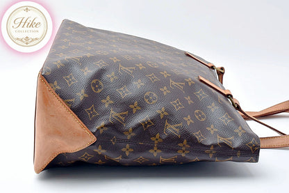Louis Vuitton CABAS MEZZO Monogram Brown Tote Bag M51151 Authentic Condition SA