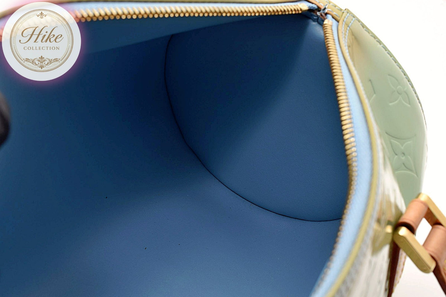 Louis Vuitton Bedford Vernis Peppermint Handbag M91309 Authentic Condition *A*