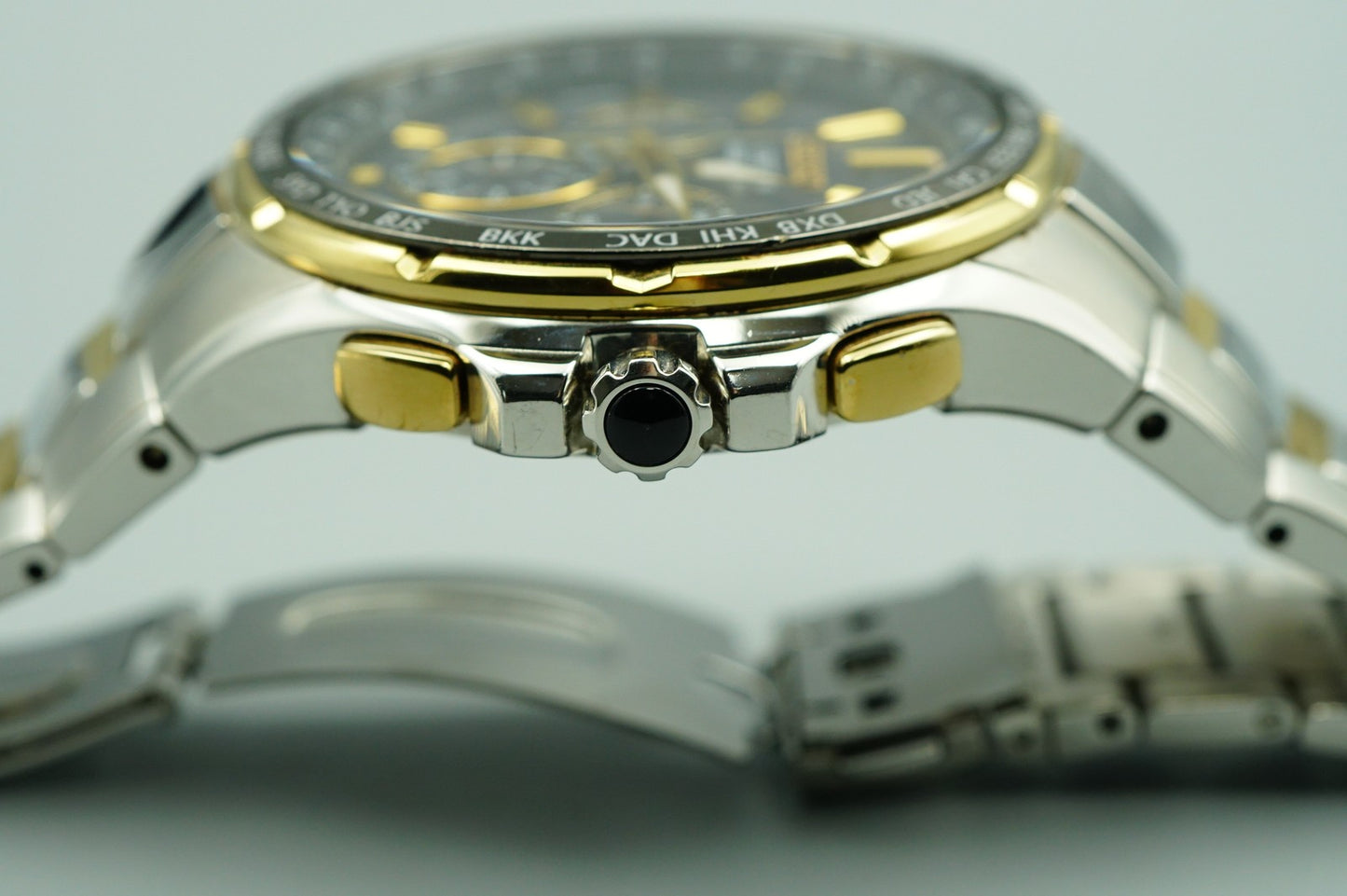 *NEAR MINT* SEIKO Coutura 8B92-0AL0 Solar Black Dial Round 44mm Mens Watch