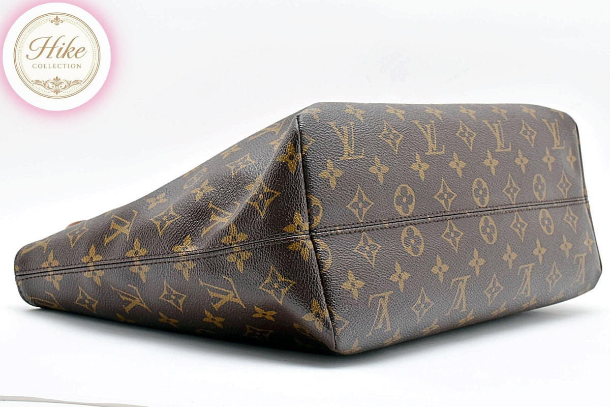 Louis Vuitton Raspail MM Monogram Brown Tote Bag M40607 Authentic Condition *A*