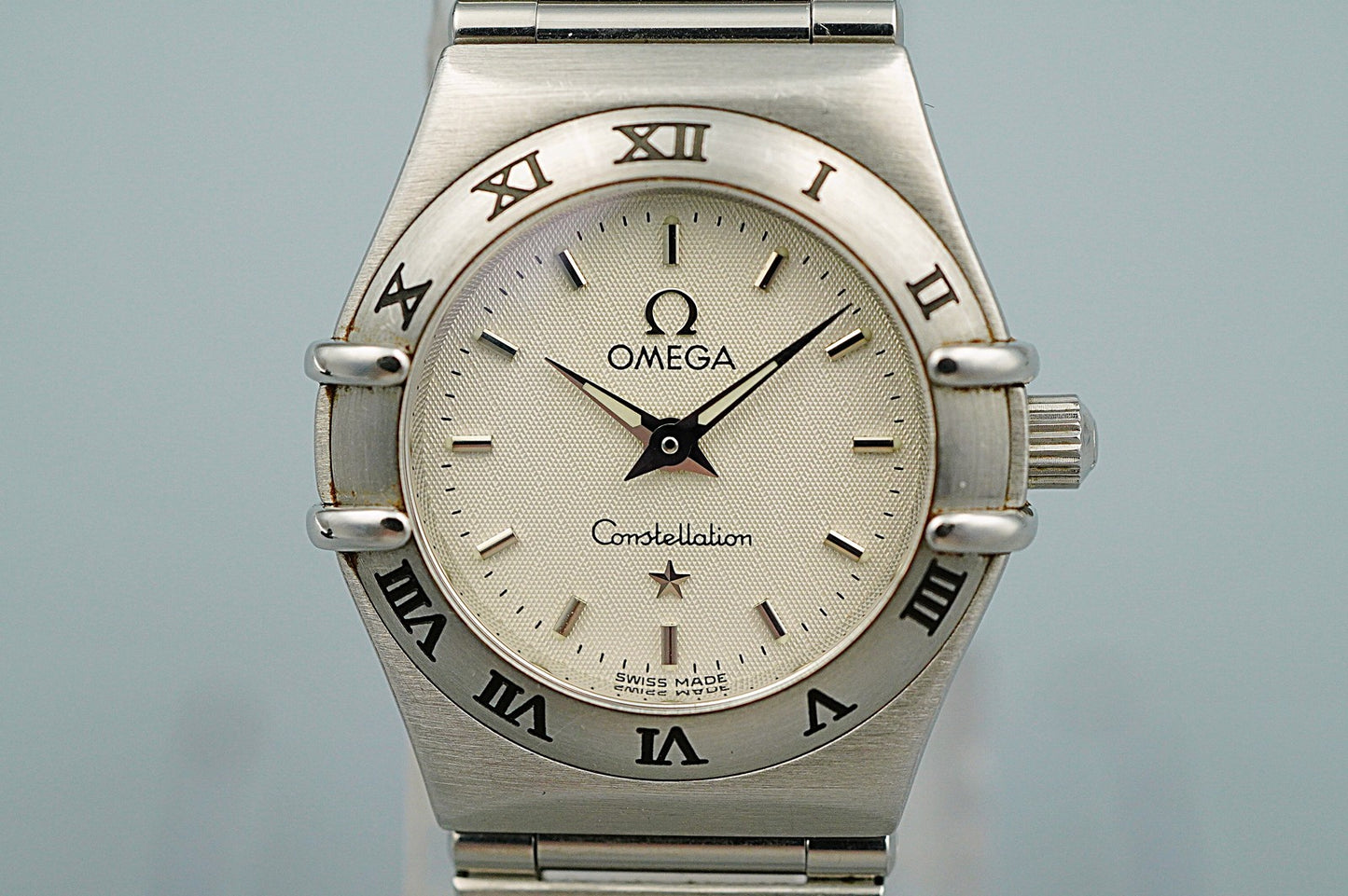 *N MINT* Vintage OMEGA Constellation Cal.1456 Ref.795.1203 Qz 22mm Women Watch