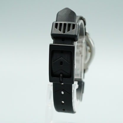 *Exc+5* Vintage TAG HEUER Professional 371.508 Qz Cream Round 28mm Women Watch