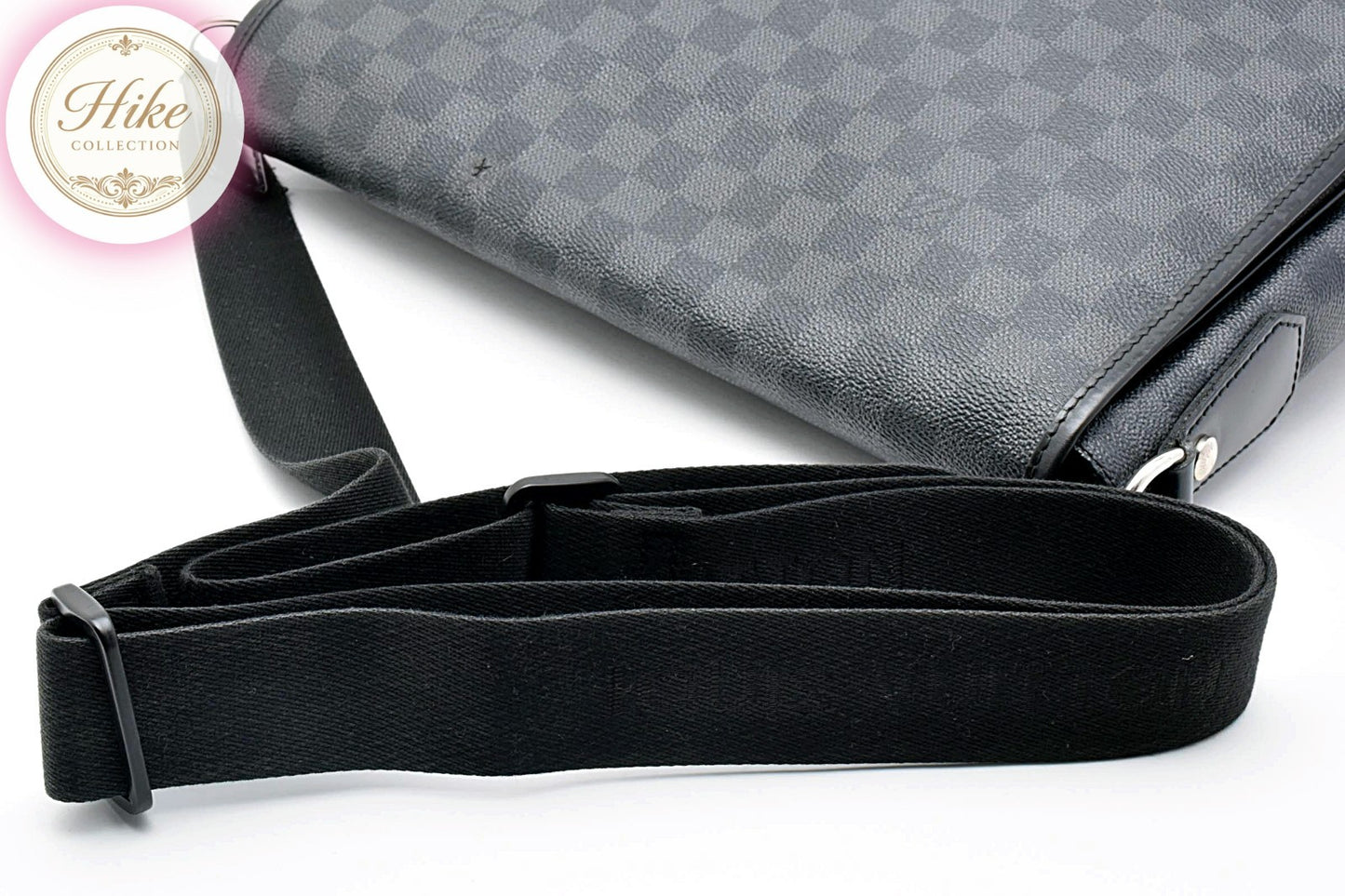 Louis Vuitton Damier Graphite Daniel MM Shoulder Bag N58029 Auth Condition *A*