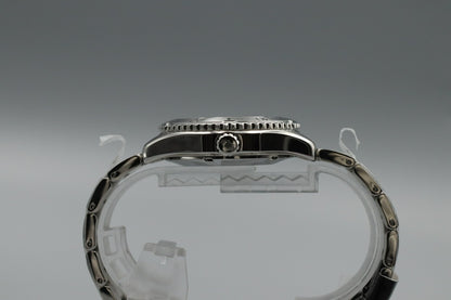 *UNUSED* Orient Mako40 RN-AC0Q01B Black Dial Automatic Diver Watch From JAPAN
