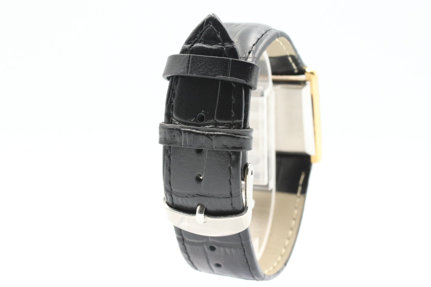 N MINT* Vintage OMEGA De Ville Cal.625 Hand Winding Gold Dial Square Women Watch