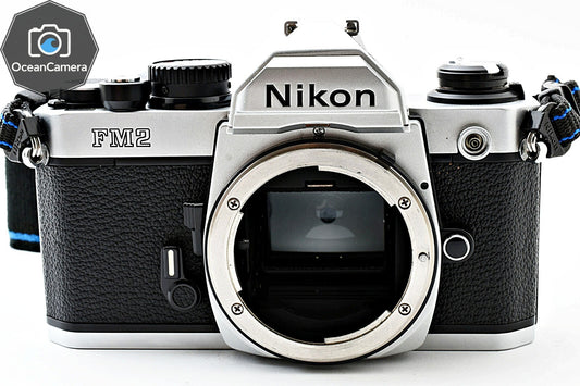 *Top MINT* Nikon New FM2 FM2N Silver 35mm SLR Film Camera Body From JAPAN