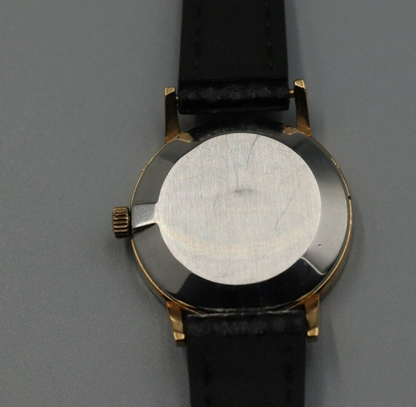 *Exc+5* Vintage OMEGA De Ville Cal.625 Hand Winding Gold Dial Round Women Watch
