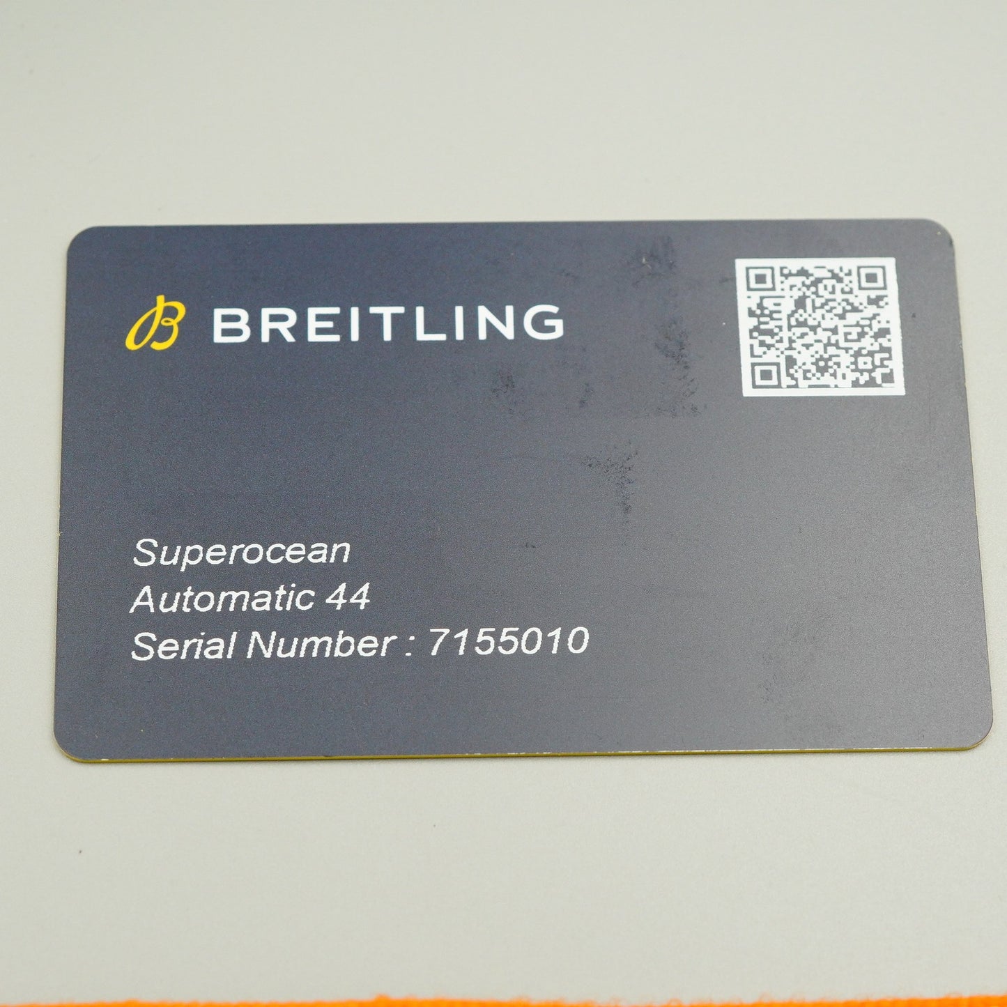 *Exc+5 Box & Paper* BREITLING Superocean A17367 Automatic Yellow 46mm Mens Watch