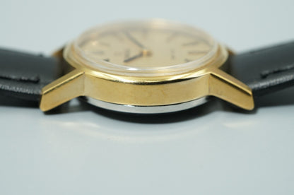 NEAR MINT Vintage 1958 OMEGA De Ville Cal.625 Hand Winding Gold 24mm Women Watch