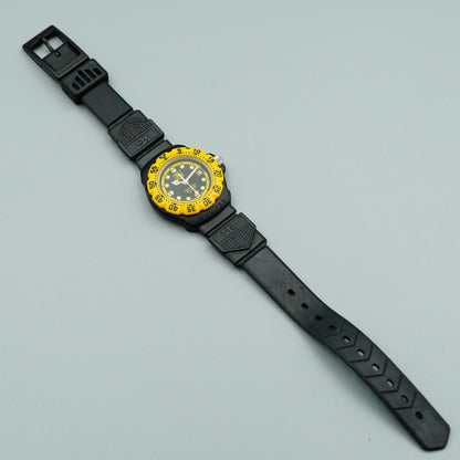 *N MINT* Vintage TAG Heuer FORMULA 1 380.508 Quartz Black Dial 28mm Women Watch