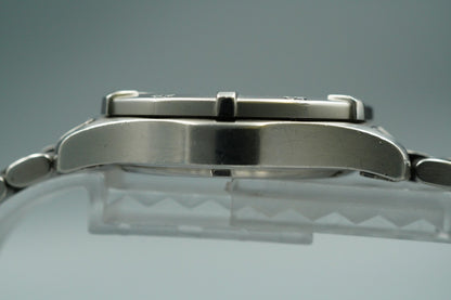 N MINT Vintage 1990s TAG HEUER Professional WK1213 Qz Blue Round 34mm Mens Watch