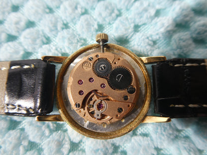Exc+5 Vintage 1973 OMEGA De Ville Cal.625 Hand Wind Gold Round 24mm Women Watch