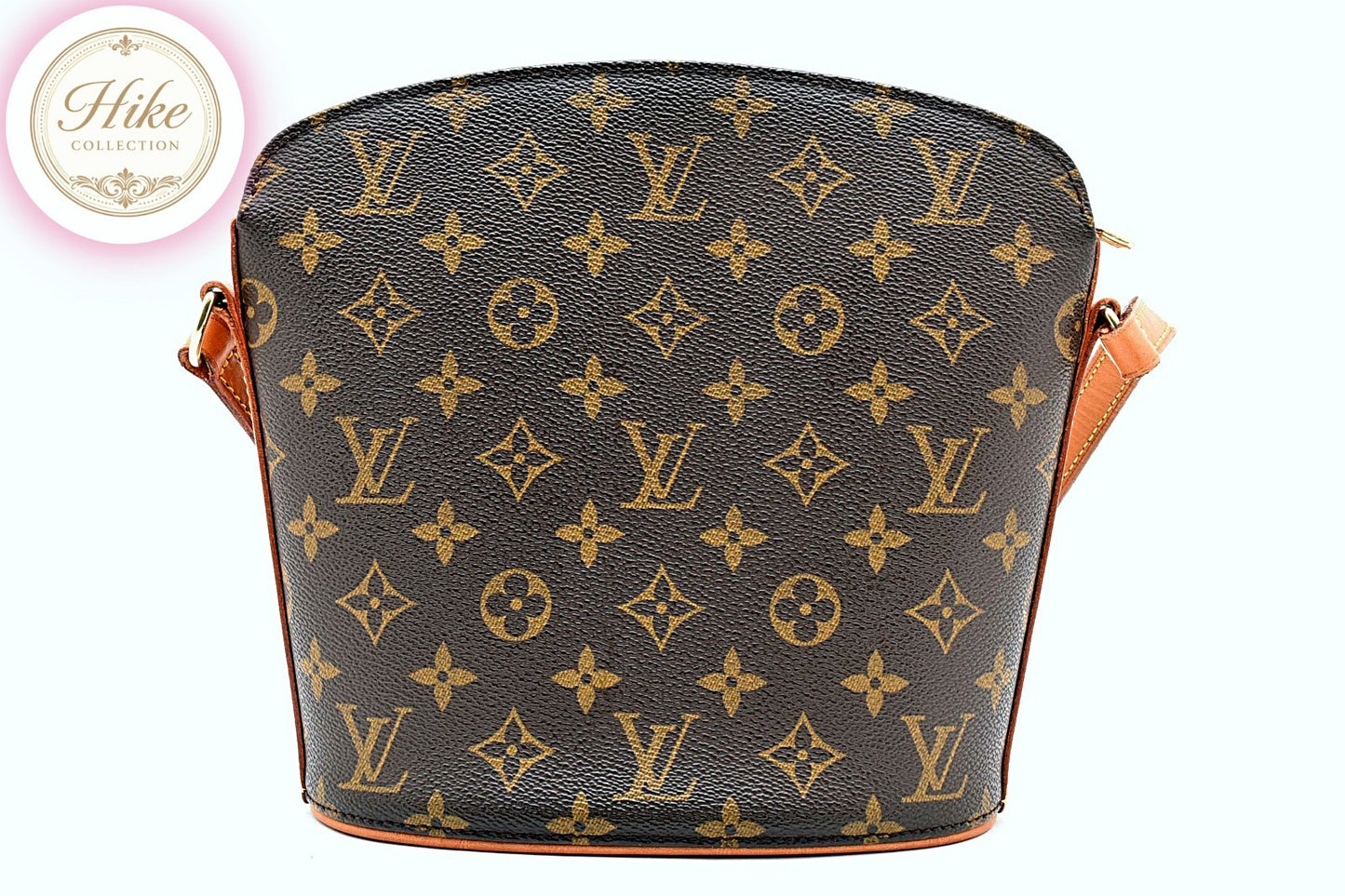Louis Vuitton Drouot Monogram Brown Shoulder Bag M51290 Authentic Condition *SA*