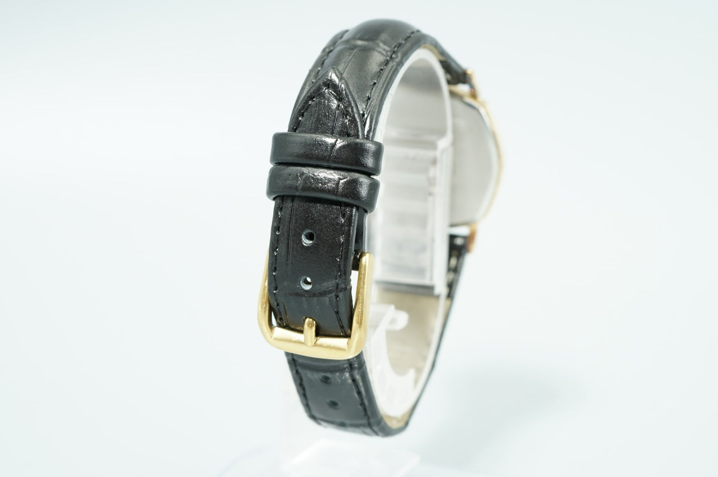 *Exc+5* Vintage 1980 SEIKO Chariot 5931-5350 Qz Black Hexagon 30mm Mens Watch