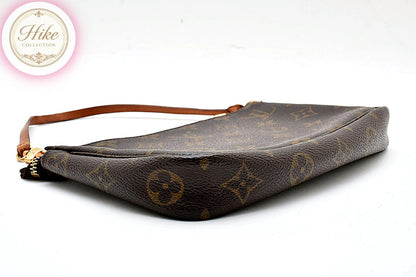 Louis Vuitton Pochette Accessoires Monogram Handbag M40712 Auth Condition A #64