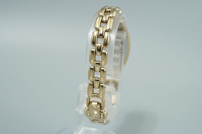 *Exc+5* Vintage 1990 SEIKO LUCENT 4N21-5280 Qz White Rectangle 18mm Women Watch