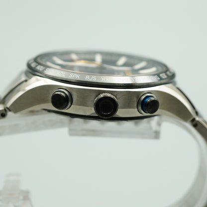 Box & Papar Vintage SEIKO ASTRON 8X22-0AJ0ｰ2 Solar Black Dial 45mm Mens Watch