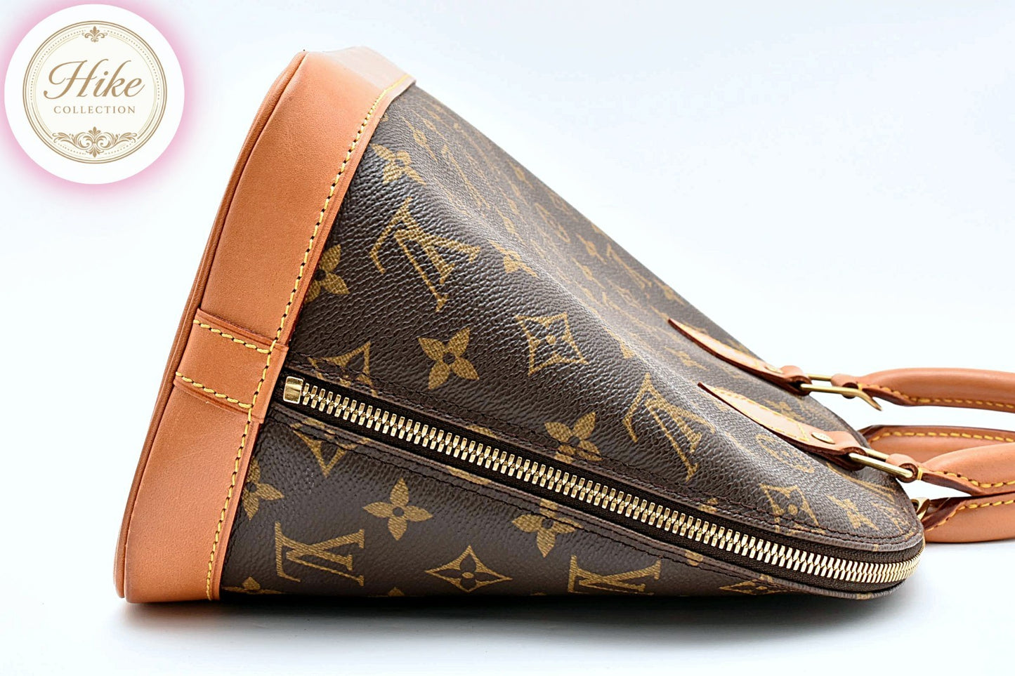 Louis Vuitton Alma PM Monogram Brown Handbag M53151 Authentic Condition *SA*