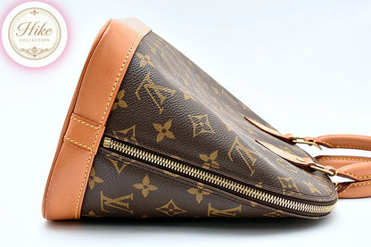 Louis Vuitton Alma PM Monogram Brown Handbag M53151 Authentic Condition *SA*