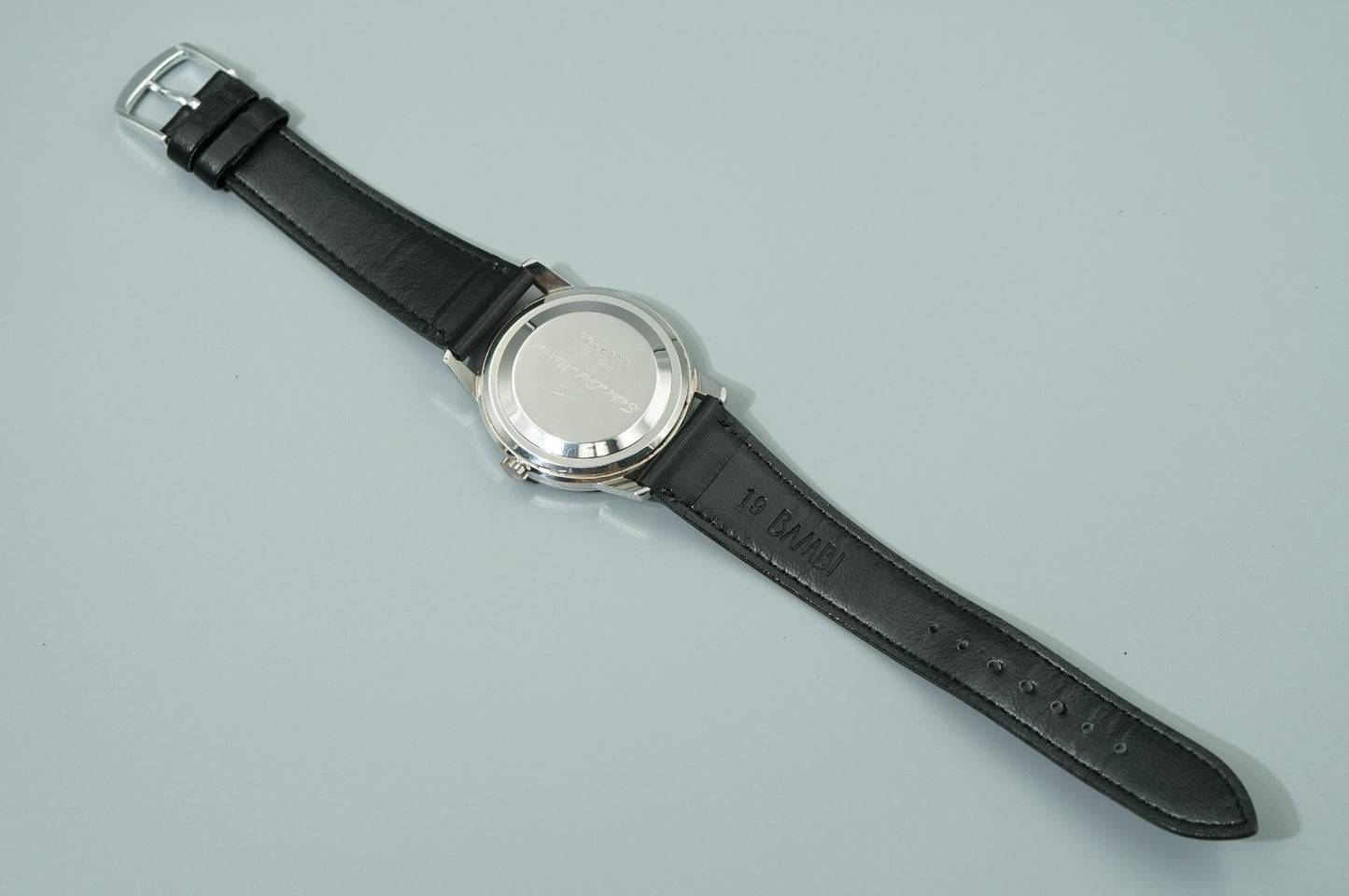 Vintage 1964 SEIKO Lord Marvel 5740-1990 Hand Wind Silver Round 36mm Mens Watch
