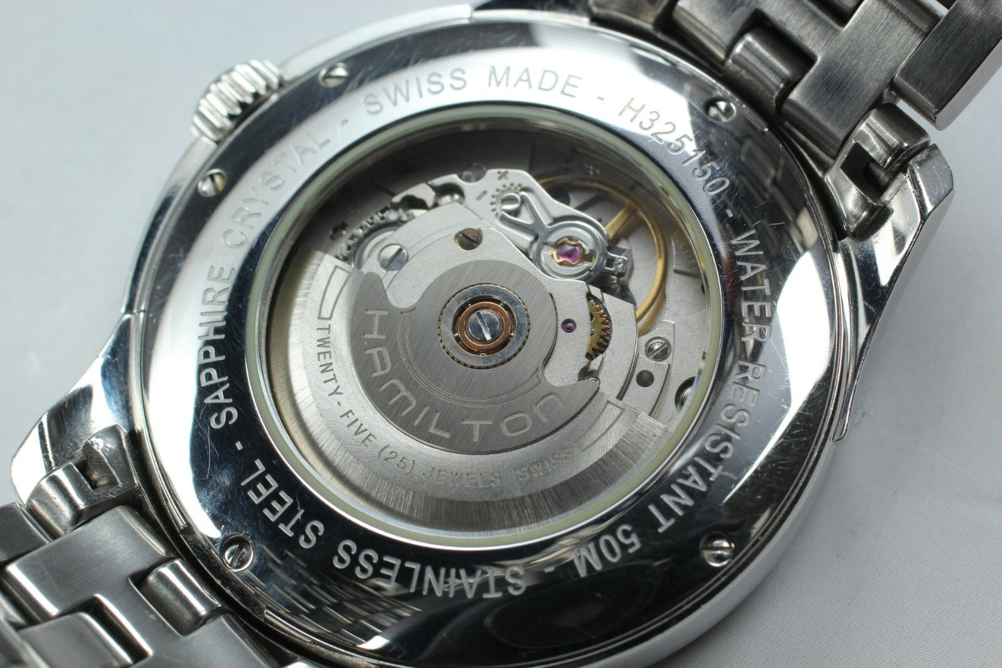 *N MINT* Hamilton Jazzmaster Viewmatic H325150 Automatic Black Mens watch JAPAN