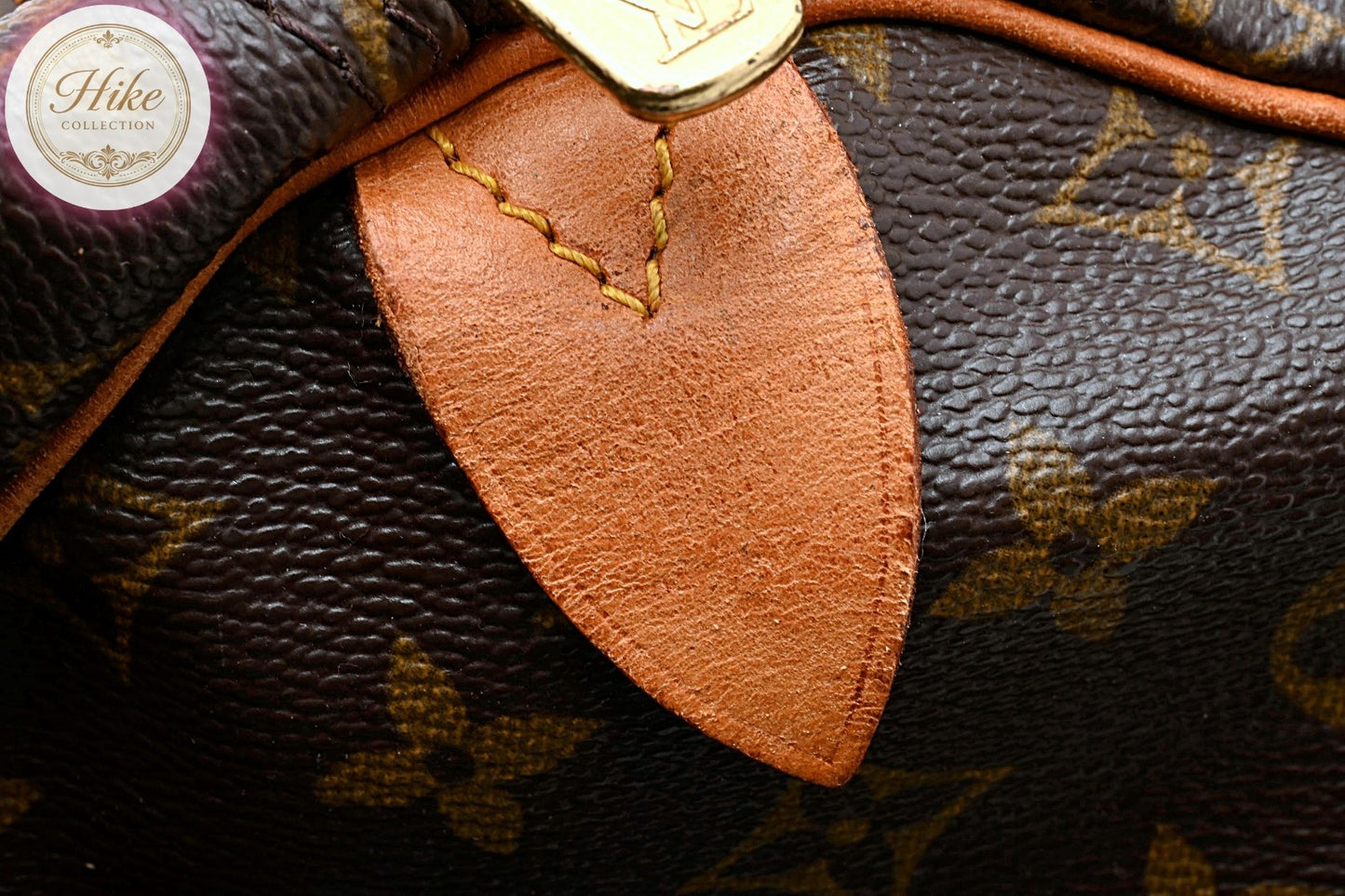 Louis Vuitton Keepall 55 Monogram Brown Boston Bag M41424 Authentic Condition AB