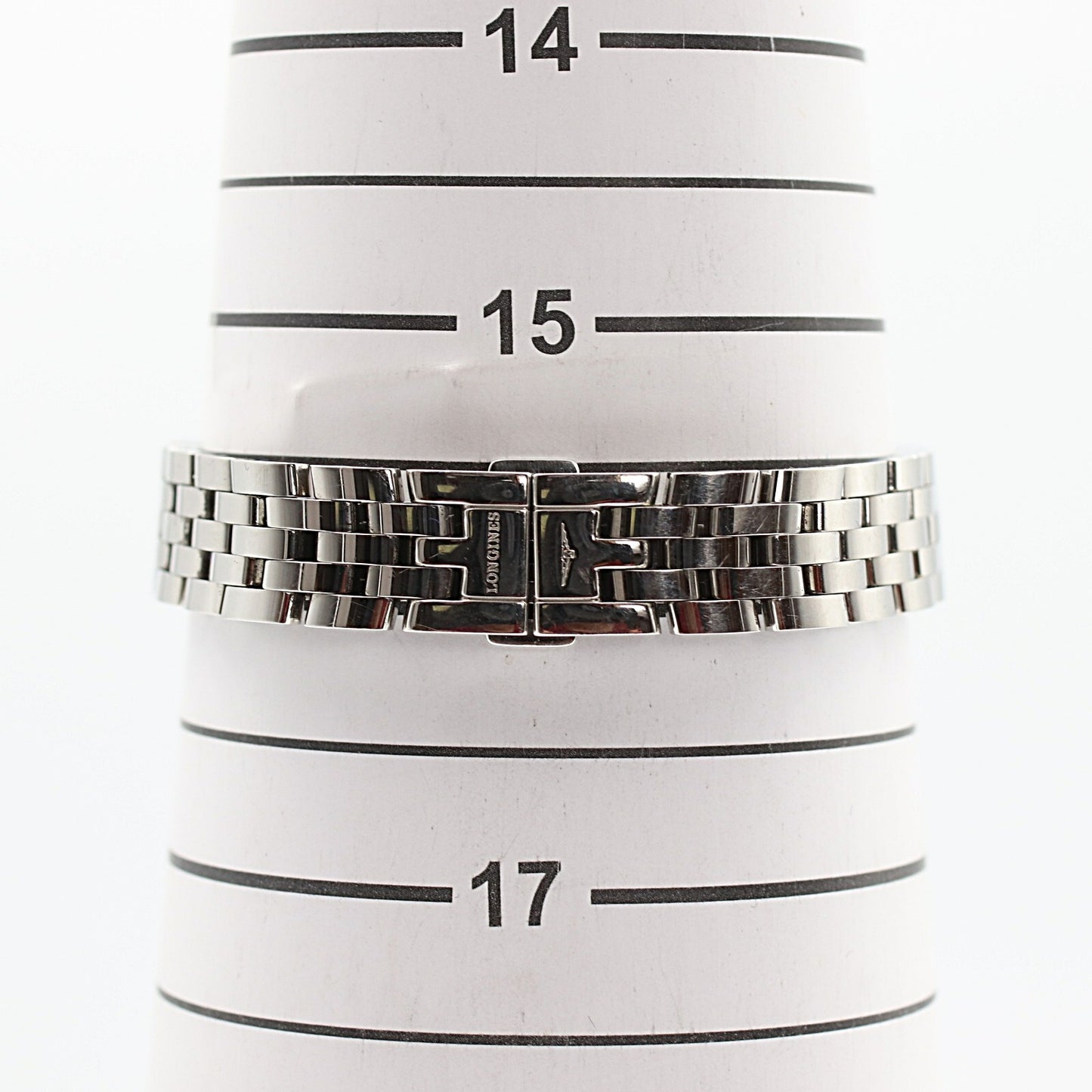 Vintage LONGINES Dolce vita L5.174.0 Quartz Diamond Bezel Black 20mm Women Watch
