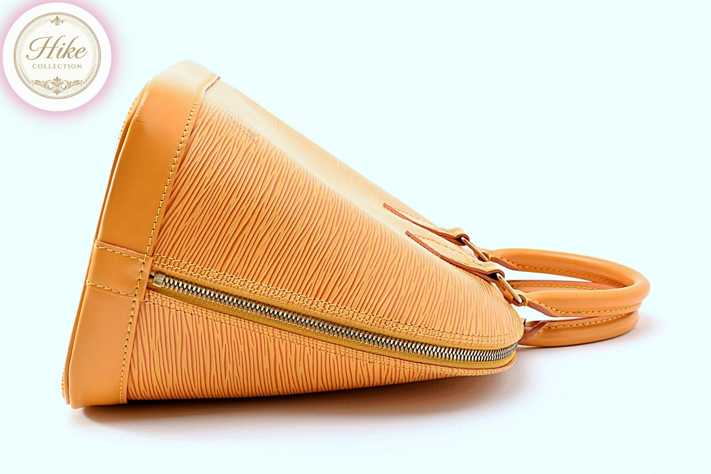 Louis Vuitton Alma Epi Yellow Handbag M52149 Authentic Condition *SA*