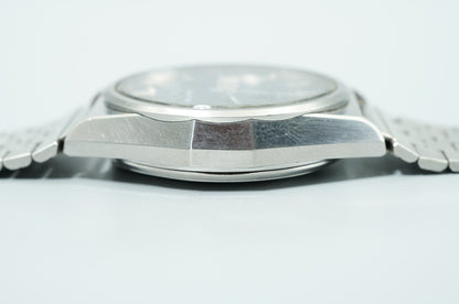 *Working for Parts* Vintage 1970s SEIKO KING 4823-8050 Qz Blue 36mm Mens Watch