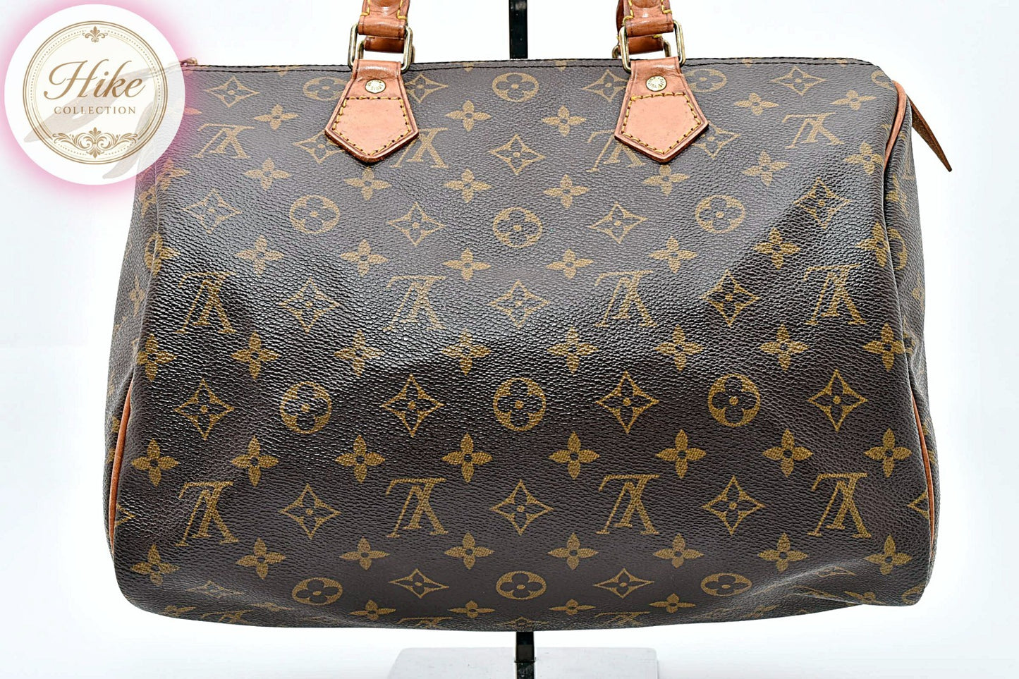 Louis Vuitton Speedy 30 Monogram Brown Handbag M41526 Authentic Condition SA #34