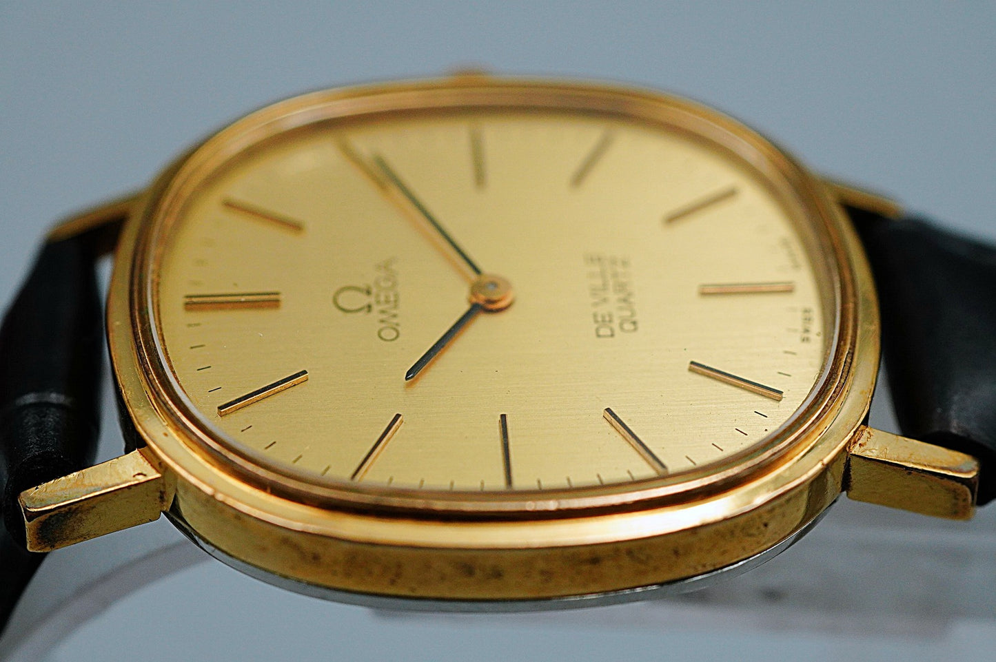 *Exc+5* Vintage 1978 OMEGA De Ville Cal.1330 Ref.MD 191.0046 Qz 15mm Mens Watch
